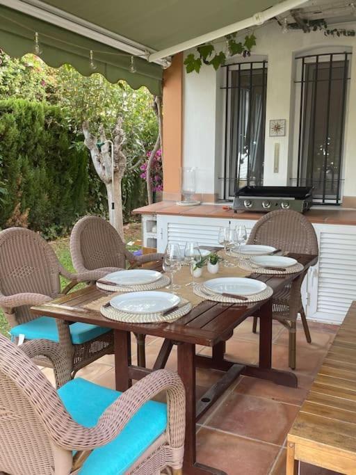 Maison Cosy Au Pied Du Golf Avec Piscine Privee Muntanya la Sella Bagian luar foto